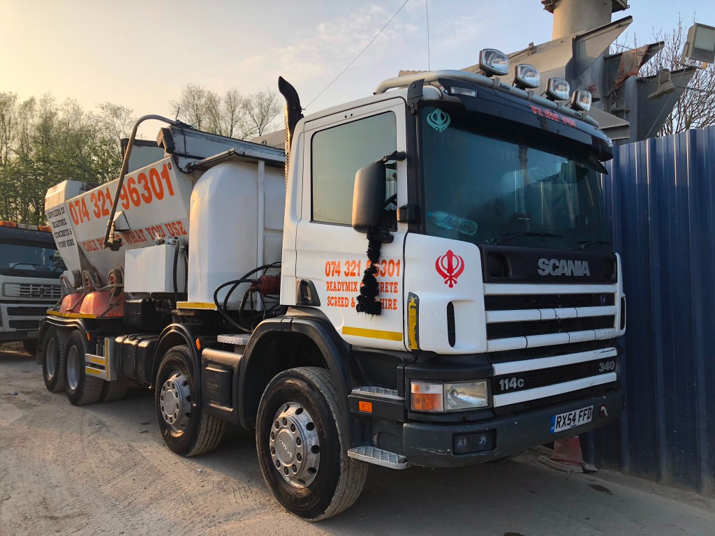 Volumetric Readymix Concrete Fleet Covering Harrow London